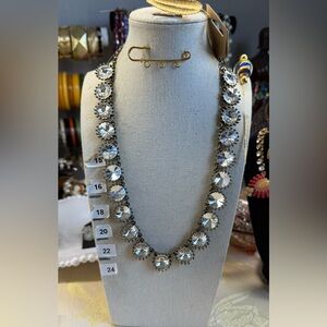 Stunning JCrew Silver Glass Reveilles